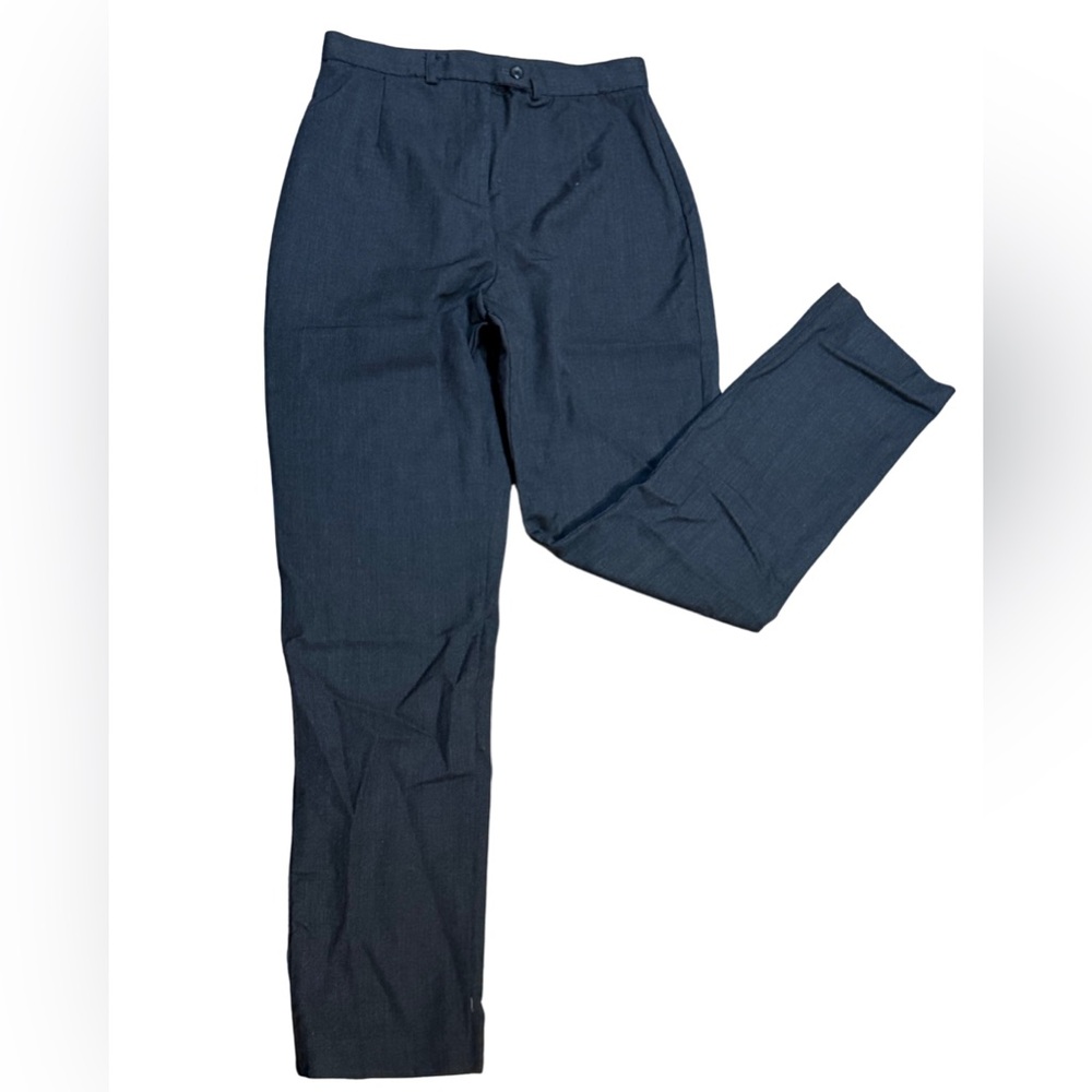 Pendleton Wool Blend Dress Pants 12 charcoal Work Career Trousers